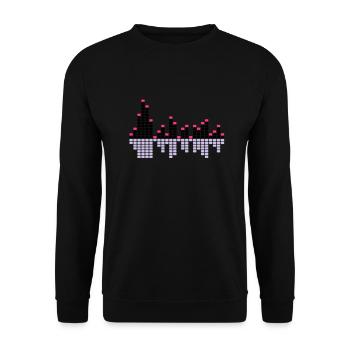Equalizer1 3c - Unisex Pullover - Schwarz - Vorne - Alina (178cm) & Michal (187cm)