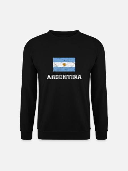 Argentinien Flagge Buenos Aires Geschenk - Unisex Pullover - Schwarz