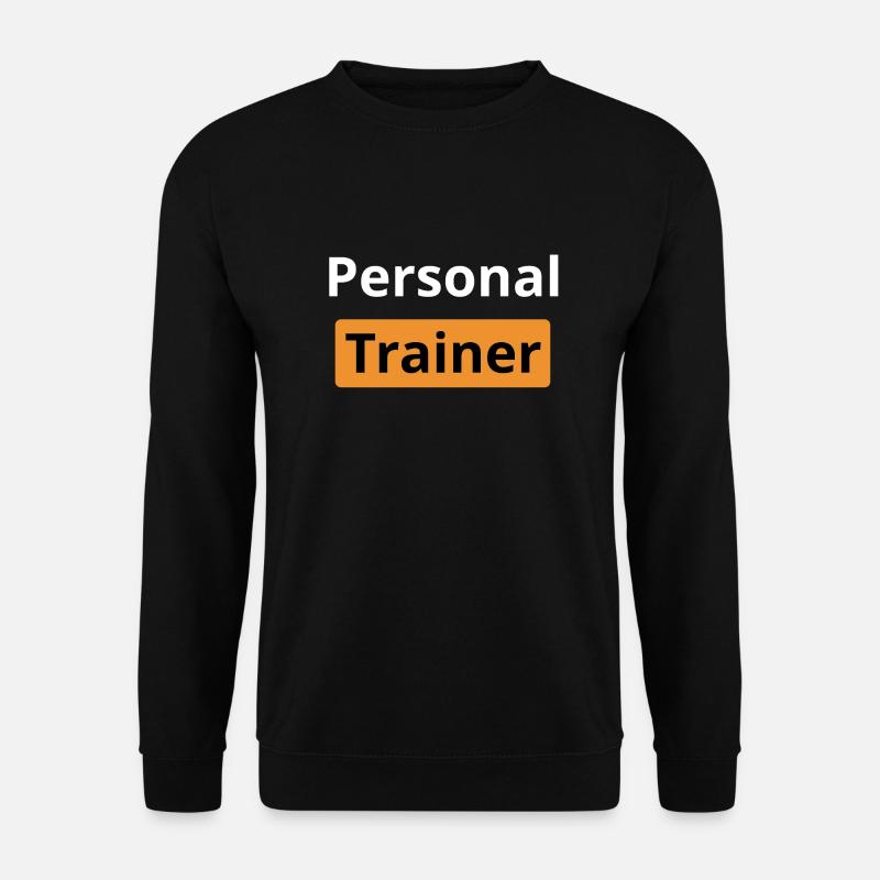 PERSONAL TRAINER - Unisex Pullover - Schwarz