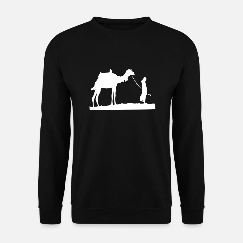 Sahara desert camel - Unisex Sweatshirt - black