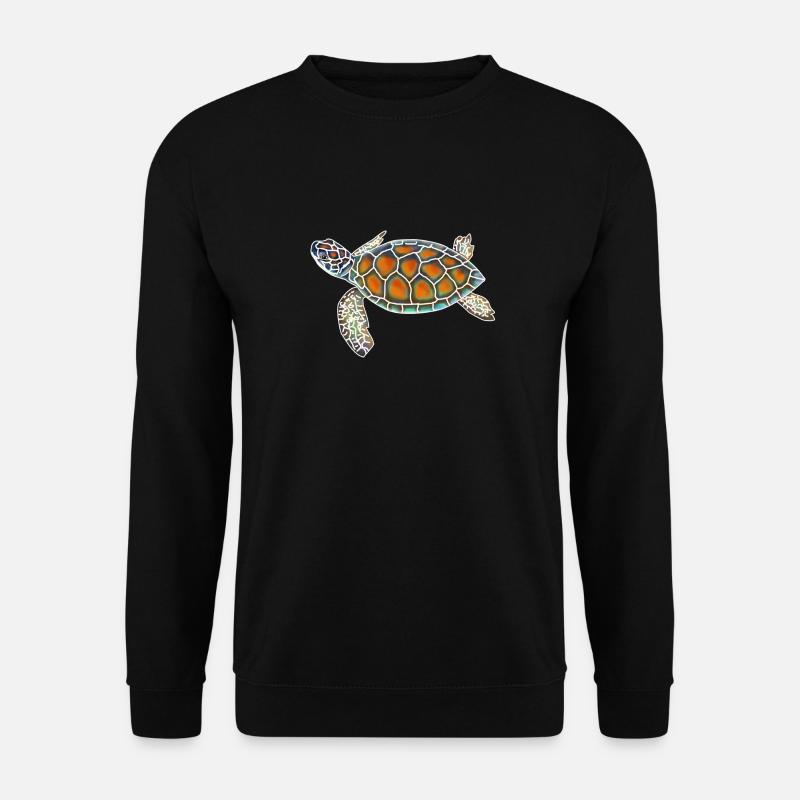 Wasserschildkröte - Unisex Pullover - Schwarz