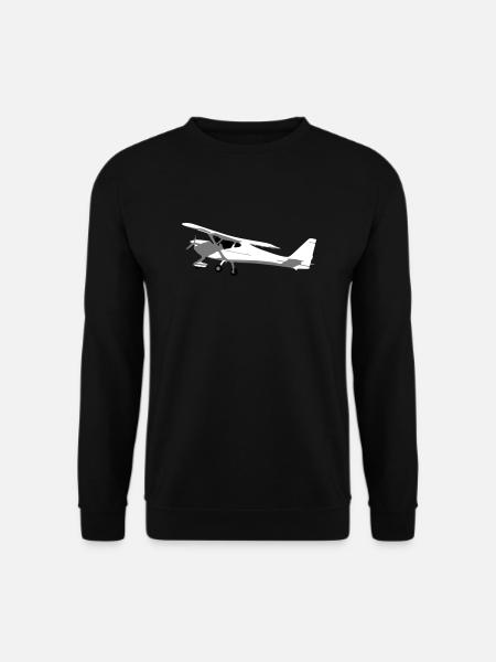 fk9 Flugzeug Pilot Flieger Ultaleichtflugzeug UL - Unisex Pullover - Schwarz