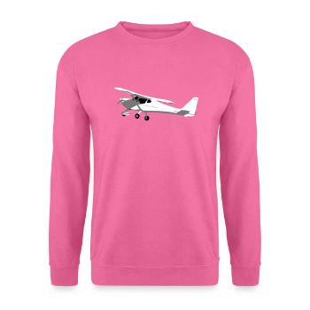 fk9 Flugzeug Pilot Flieger Ultaleichtflugzeug UL - Unisex Pullover - Pink - Vorne