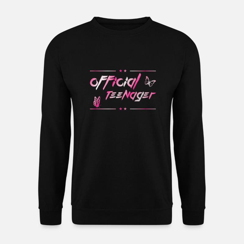 official teenager - Geburtstags Design für teens - Unisex Pullover - Schwarz