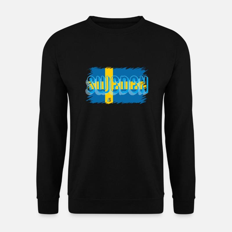 Schweden - Unisex Pullover - Schwarz