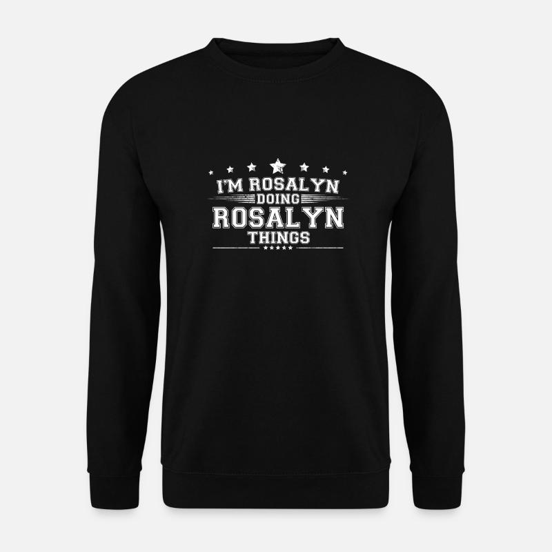 Rosalyn - Sweat-shirt Unisexe - noir