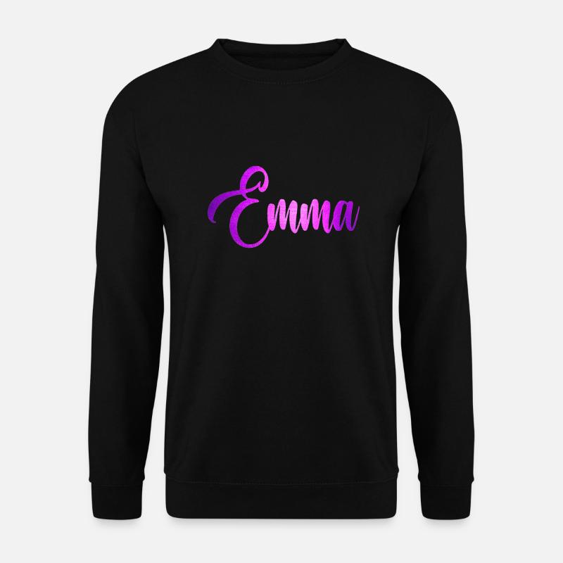 Emma - Unisex Pullover - Schwarz