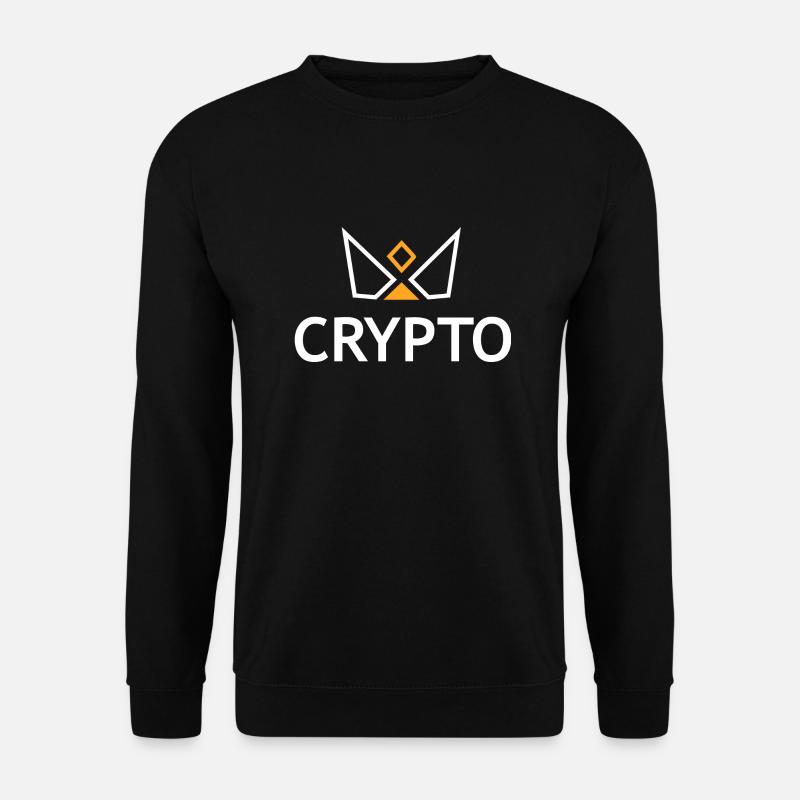 Crypto Bitcoin Trading - Unisex Pullover - Schwarz