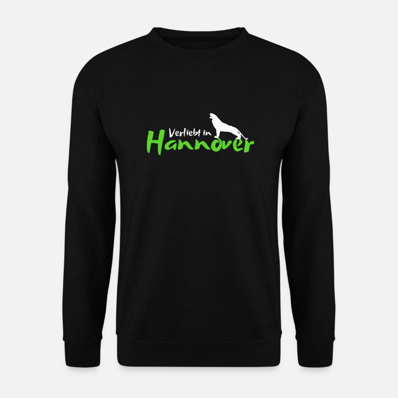 Verliebt in Hannover - Unisex Pullover - Schwarz