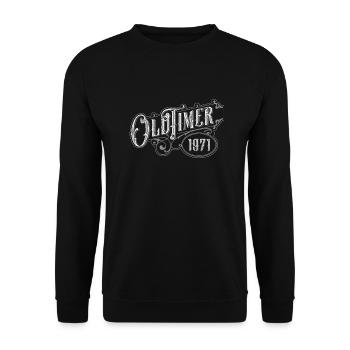 Voiture de collection - Sweat-shirt Unisexe - noir - Devant - Alina (178cm) & Michal (187cm)