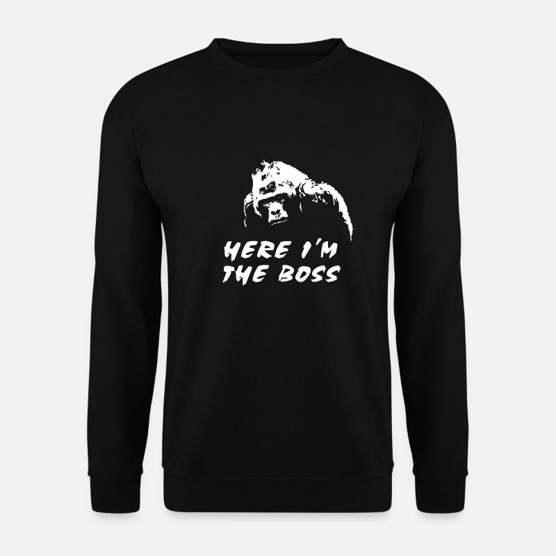 Gorilla - Monkey - Unisex Sweatshirt - black