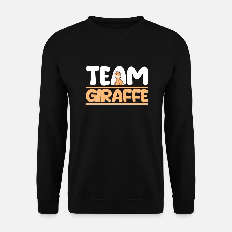 Giraffe Giraffen - Unisex Sweatshirt - black