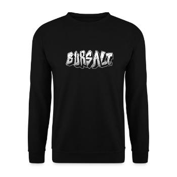 Bursalı - Sweat-shirt Unisexe - noir - Devant - Alina (178cm) & Michal (187cm)
