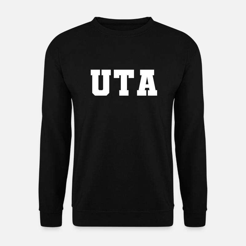 Name - Uta - Unisex Sweatshirt - black