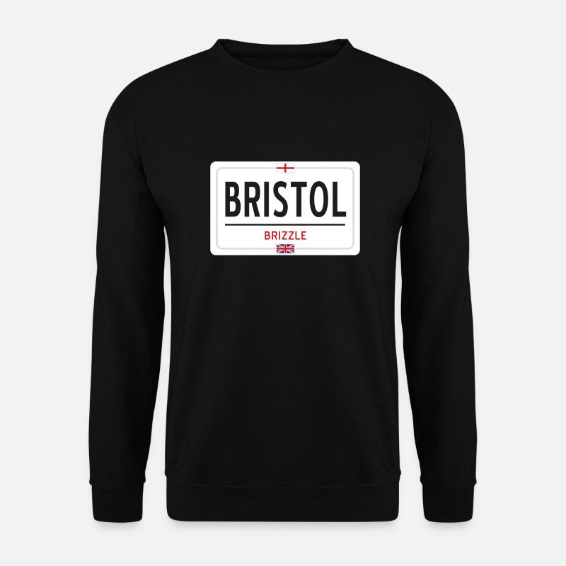 Bristol town sign - Unisex Sweatshirt - black