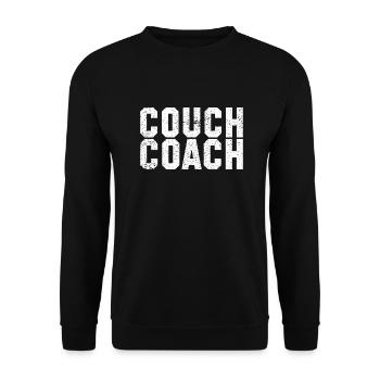 Coach Character Builder Attitude - Unisex Pullover - Schwarz - Vorne - Alina (178cm) & Michal (187cm)