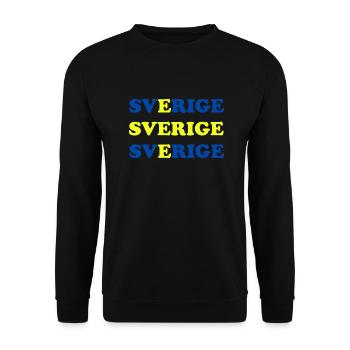 Sverige - Sweat-shirt Unisexe - noir - Devant - Alina (178cm) & Michal (187cm)