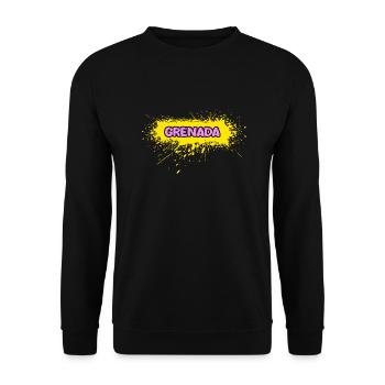 Grenada - Unisex Pullover - Schwarz - Vorne - Alina (178cm) & Michal (187cm)