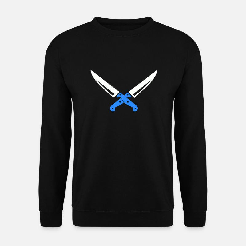 messer 01 - Unisex Pullover - Schwarz