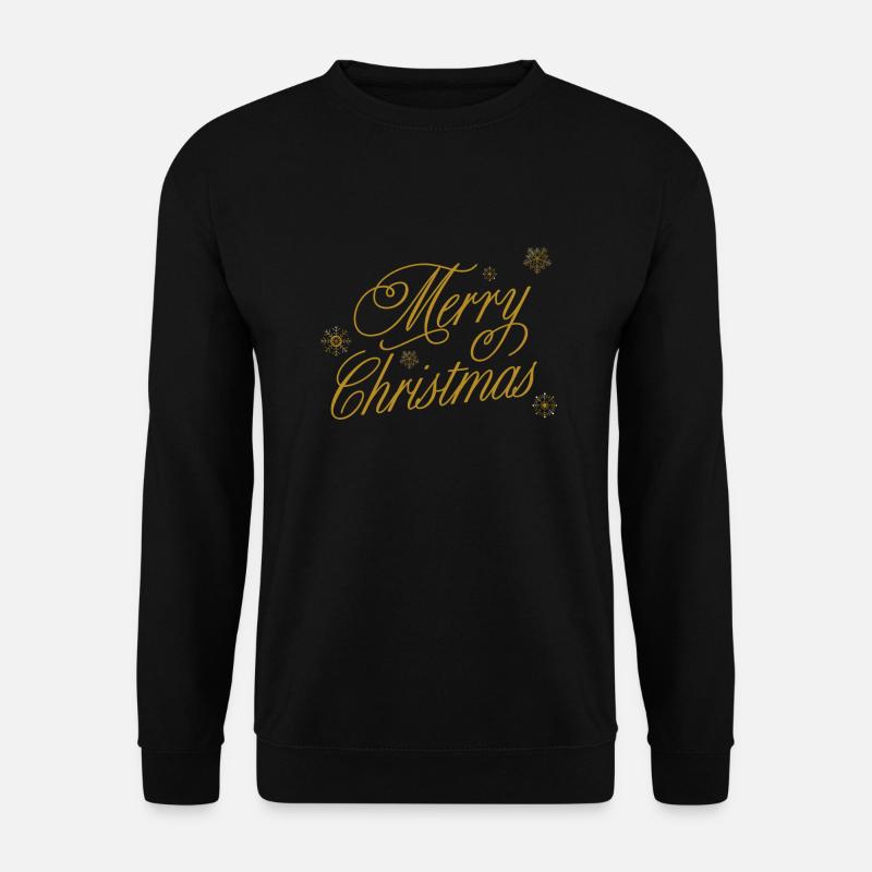 Merry Christmas - Unisex Pullover - Schwarz