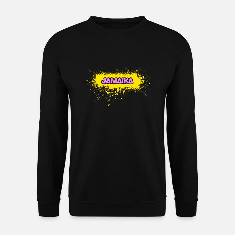 Jamaika - Unisex Pullover - Schwarz