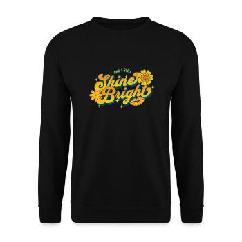 Old People Retirement Retired Proud Age - Unisex Sweatshirt - black - Front - Alina (178cm) & Michal (187cm)