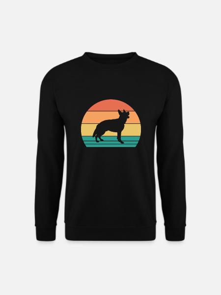 Dog German Shepherd - Unisex Sweatshirt - black