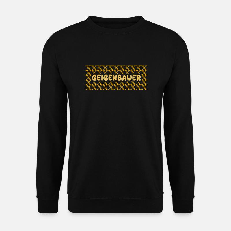 Geigenbauer als Job - Unisex Pullover - Schwarz