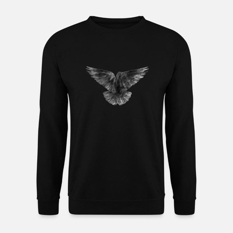 Taube - Unisex Pullover - Schwarz