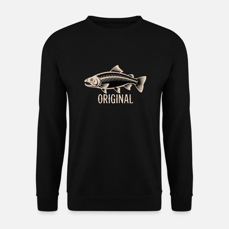 FISCH ORIGINAL - Unisex Pullover - Schwarz