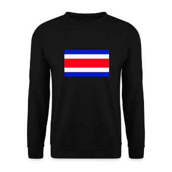 Costa Rica - Unisex Pullover - Schwarz - Vorne - Alina (178cm) & Michal (187cm)