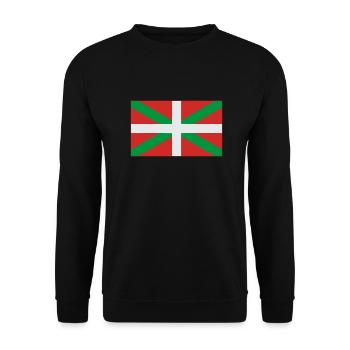 ikurrina - Unisex Pullover - Schwarz - Vorne - Alina (178cm) & Michal (187cm)