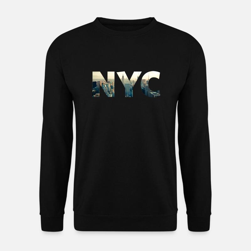 nyc New York City - Unisex Pullover - Schwarz