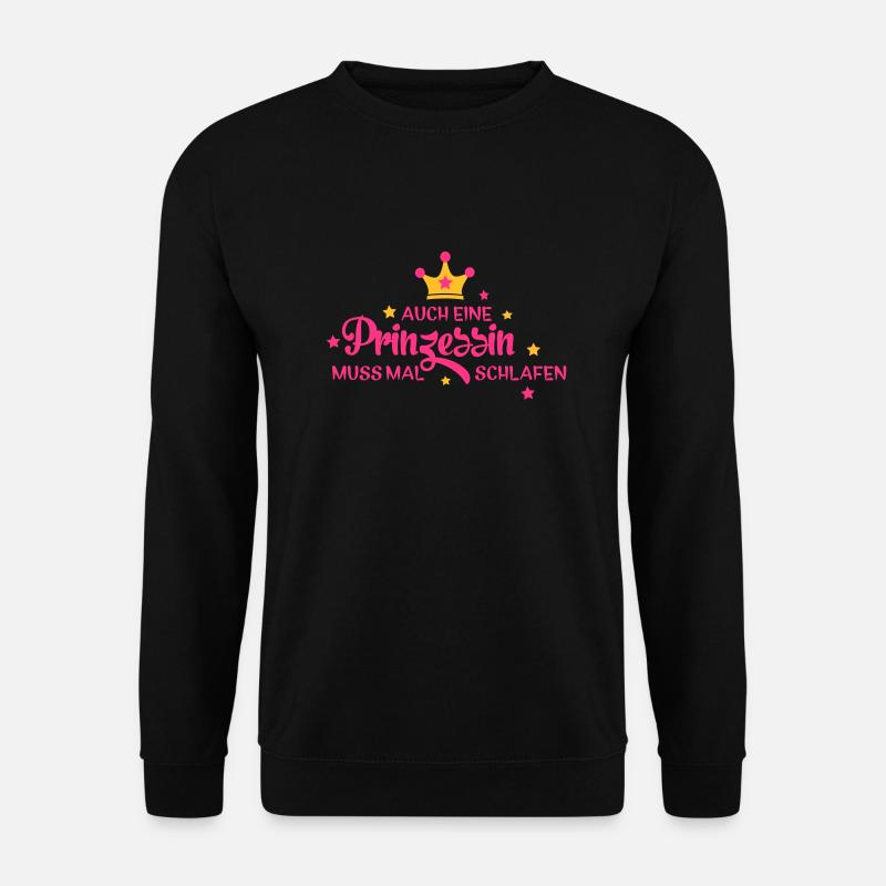 schlafen - Unisex Pullover - Schwarz