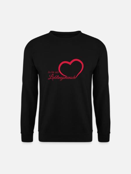 Lieblingsmensch - Unisex Pullover - Schwarz
