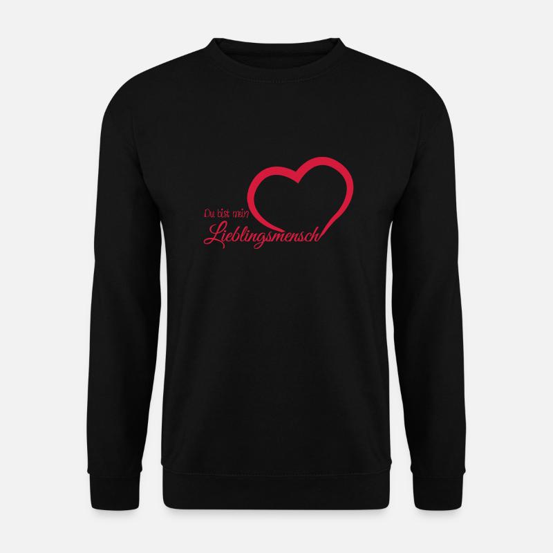 Lieblingsmensch - Unisex Pullover - Schwarz