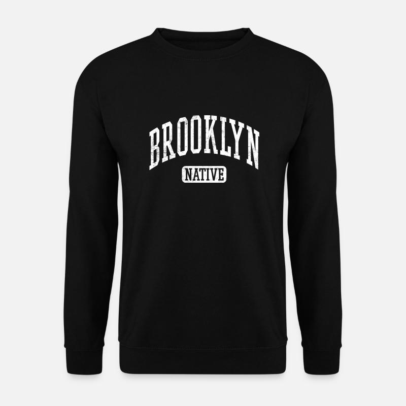 brooklyn native - Unisex Pullover - Schwarz