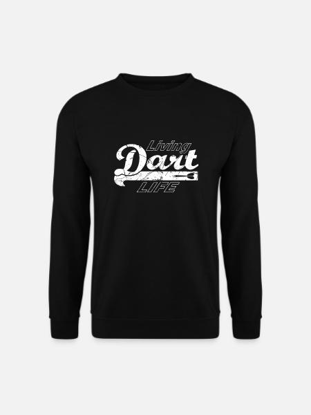 Dart - Unisex Pullover - Schwarz