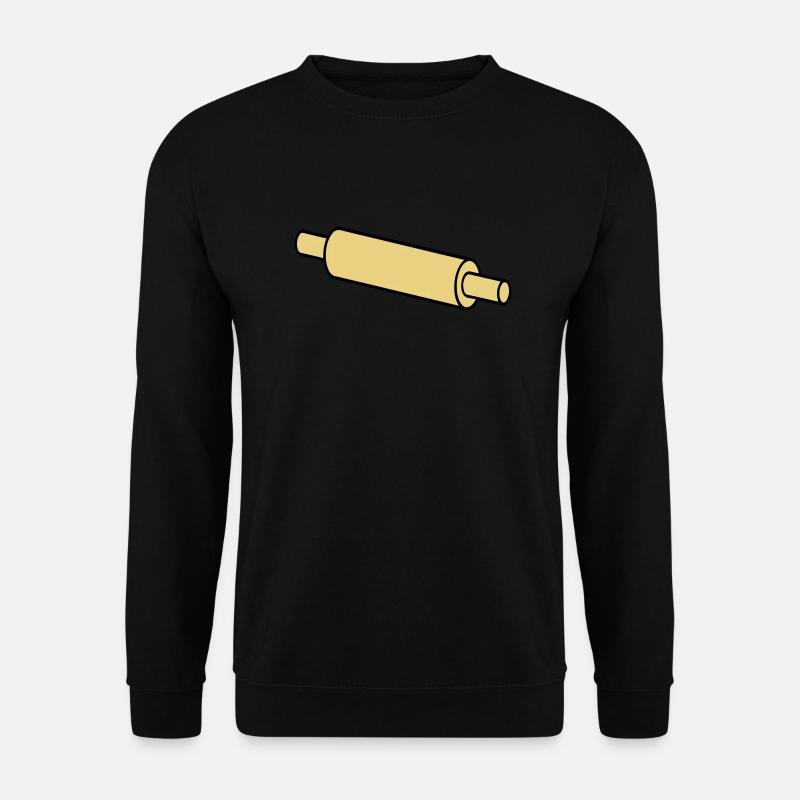 rolling pin - Unisex Sweatshirt - black