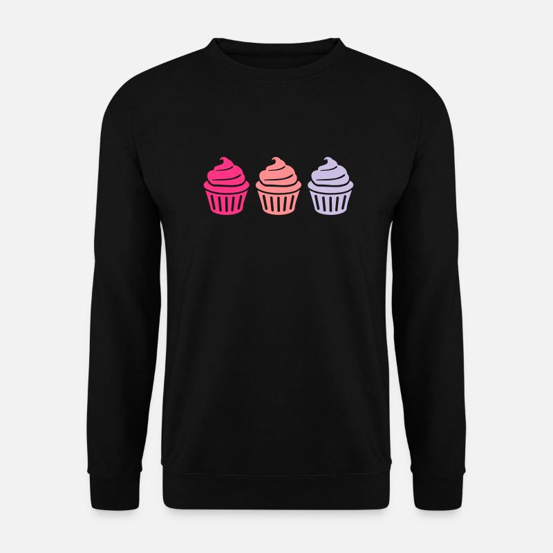 Cupcake - Unisex Pullover - Schwarz