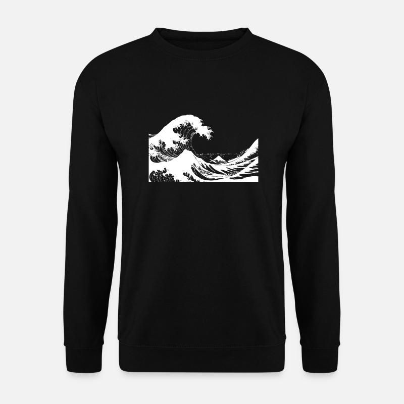 Dark Wave - Unisex Pullover - Schwarz