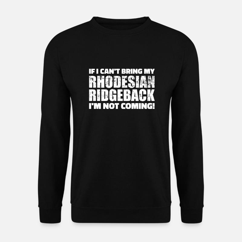 Rhodesian Ridgeback - Unisex Pullover - Schwarz