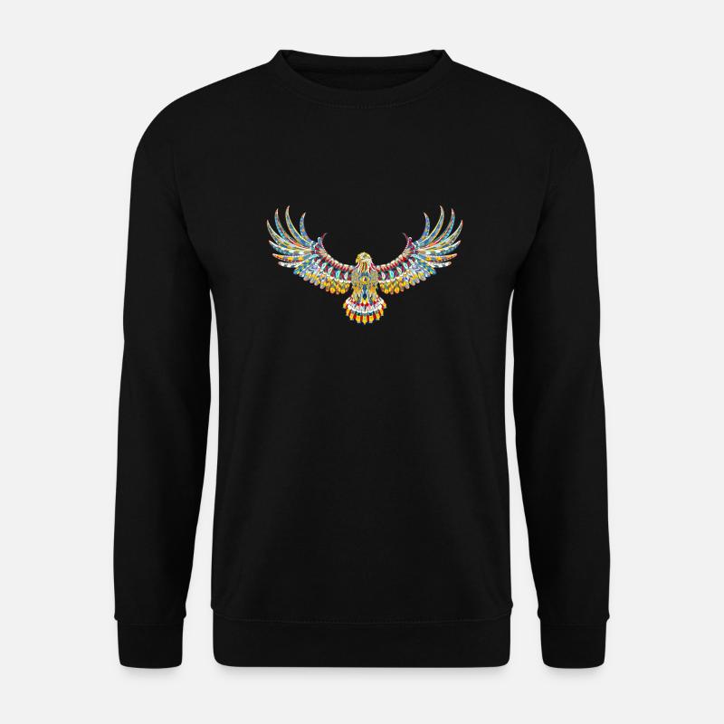 eagle gift - Unisex Sweatshirt - black