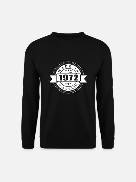 MADE IN 1972 - Unisex Sweatshirt - black
