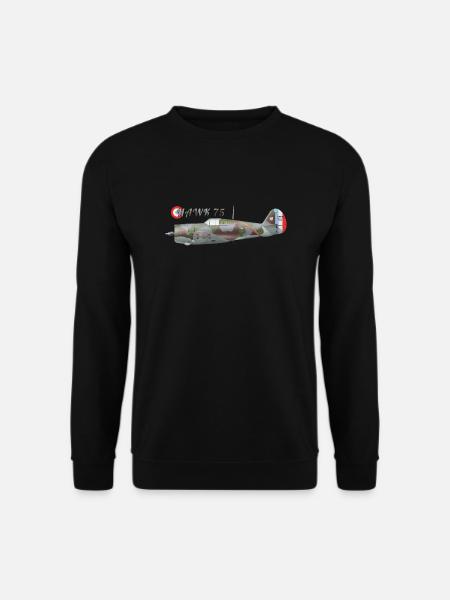 Hawk 75 - Sweat-shirt Unisexe - noir
