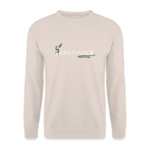renessance logo white - Unisex Pullover