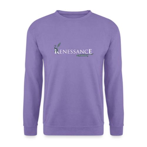 renessance logo white - Unisex Pullover