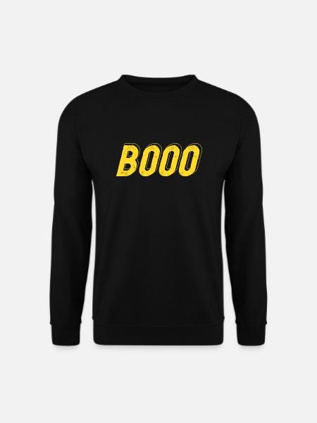 Halloween - Booo design - Sweat-shirt Unisexe - noir