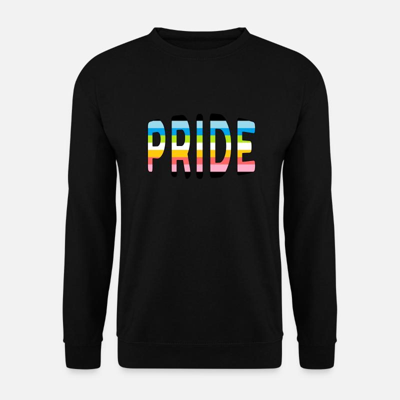 Pride logo Queer - Unisex Sweatshirt - black