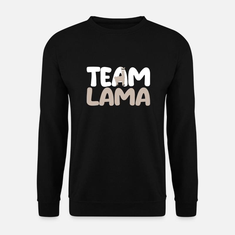 Team Lama - Unisex Sweatshirt - black
